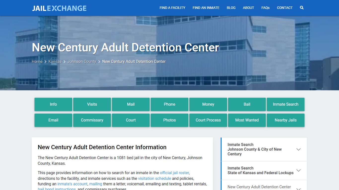 New Century Adult Detention Center - Jail Exchange